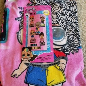 L.O.L. Surprise! REMIX New Recordings Beach Towel